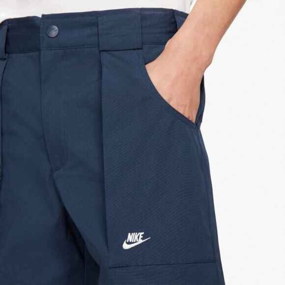 Nike NSW Men Sportswear Reissue Woven Shorts (midnight navy / sail) - Picture 3 of 16